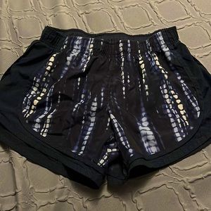 Athletic Works blue and black athletic shorts